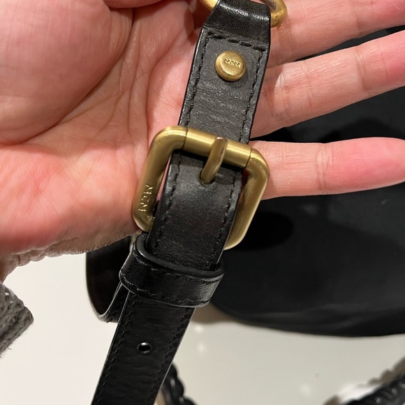 MCM 2WAY BLACK POLYESTER BAG - Picture 6 of 16